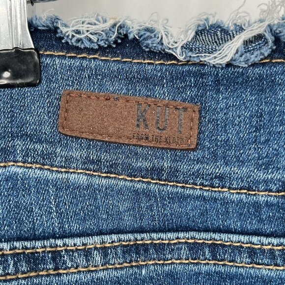 Kut from the Kloth Womens Plus Size 20W Jeans High Rise Skinny  Raw Hem  Waist - Picture 11 of 16